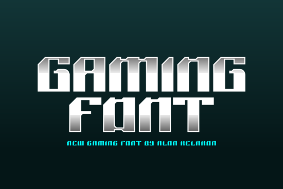 Basic Gaming Font - Preview 1
