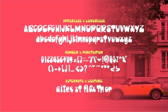 Bifloster Font - Preview 3