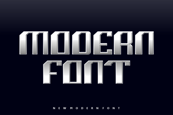 Black Signal Font - Preview 1
