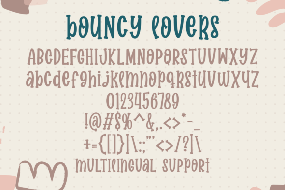 Bouncy Lovers Font - Preview 1