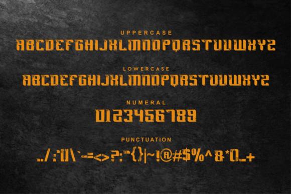 Brush Gaming Font - Preview 3