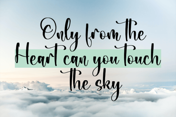 Calistora Font - Preview 3