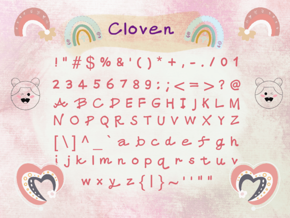 Cloven Font - Preview 2