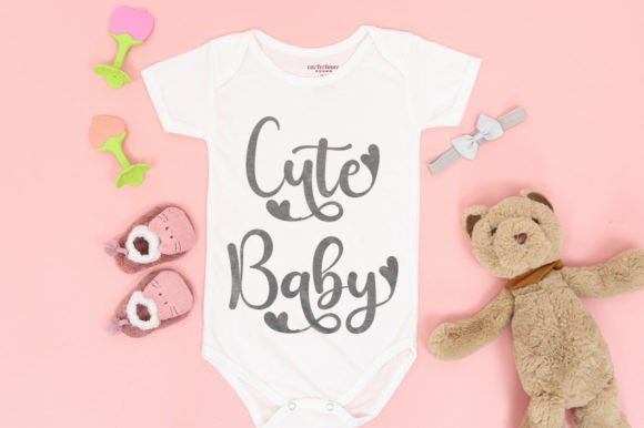 Cute Baby Font - Preview 1