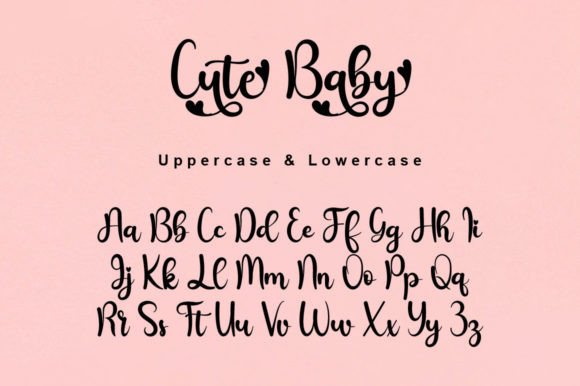 Cute Baby Font - Preview 5