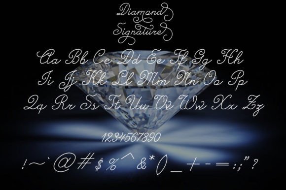 Diamond Font - Preview 4