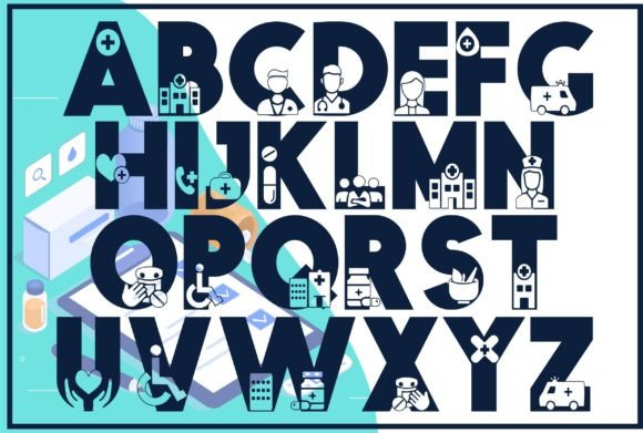 Doctor and Nurse Font - Preview 1