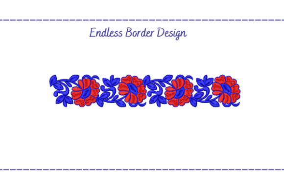 Endless Floral Border
