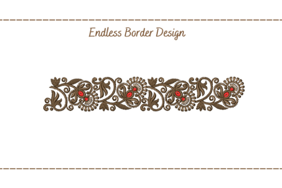 Endless Floral Border