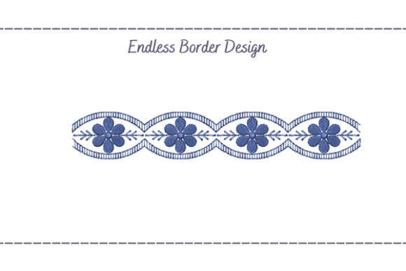 Endless Floral Border