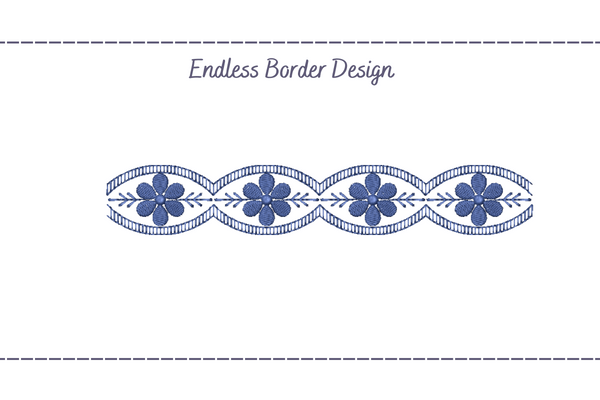 Endless Floral Border