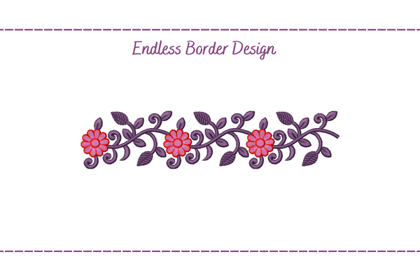 Endless Floral Border