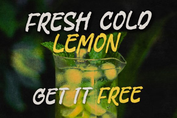 Fast Rush Font - Preview 3