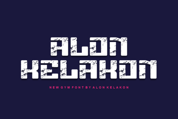 Gym Workout Font - Preview 2