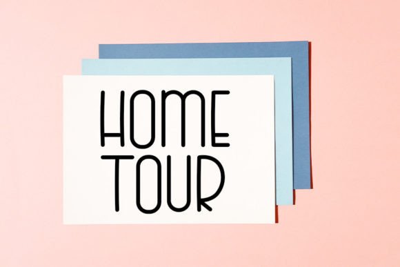 Home Charm Font PNG with transparent background - Preview 6