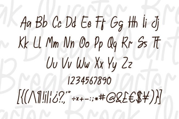 Miss Beauty Font PNG with transparent background - Preview 6