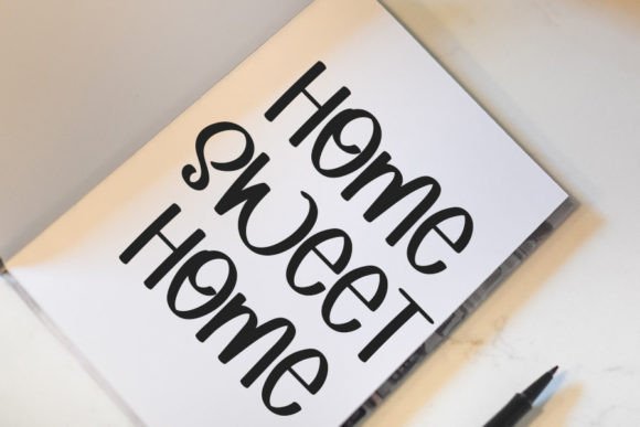 Raight House Font PNG with transparent background - Preview 4