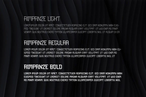 Rimpanze Font PNG with transparent background - Preview 1