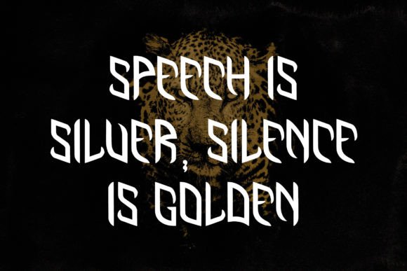 Screaming Inside Font PNG with transparent background - Preview 1