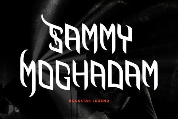 Screaming Inside Font PNG with transparent background - Preview 3