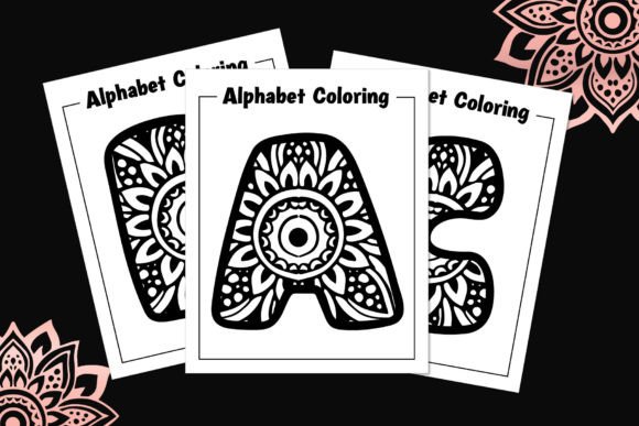 Abc Mandala Font - Preview 4