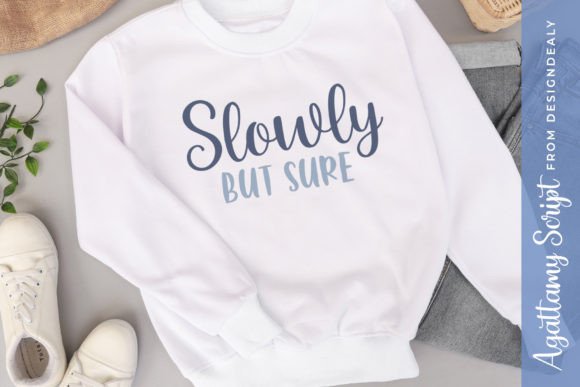 Agattamy Script Font - Preview 1