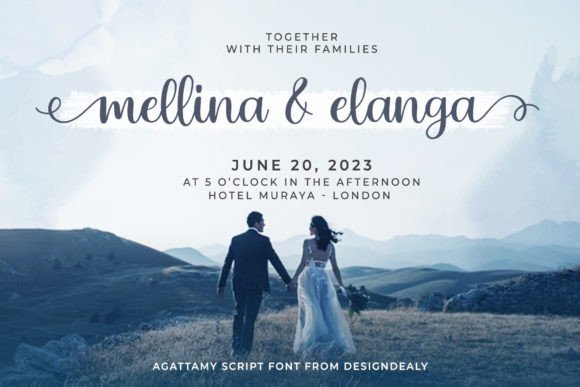 Agattamy Script Font - Preview 2