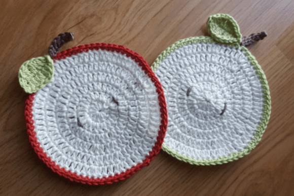 Apple Slice Coasters