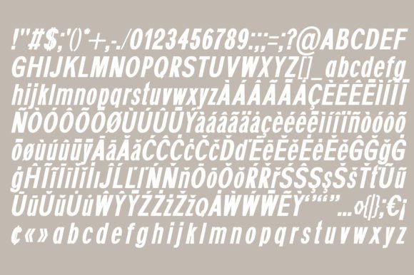 Bauhaus Font PNG with transparent background - Preview 4