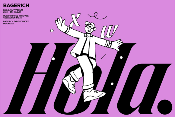 Billguva Font - Preview 4