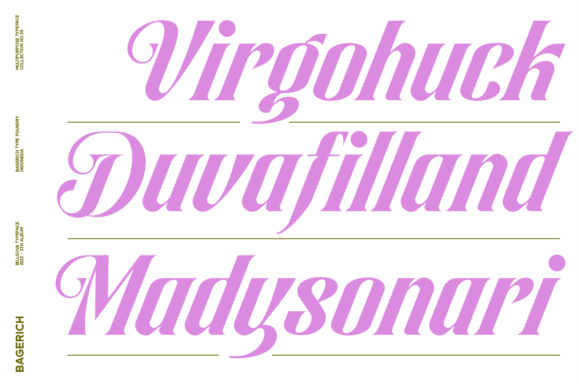 Billguva Font - Preview 5