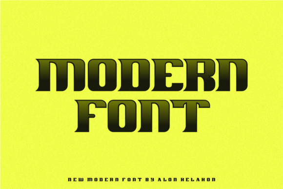 Black Generic Font - Preview 1