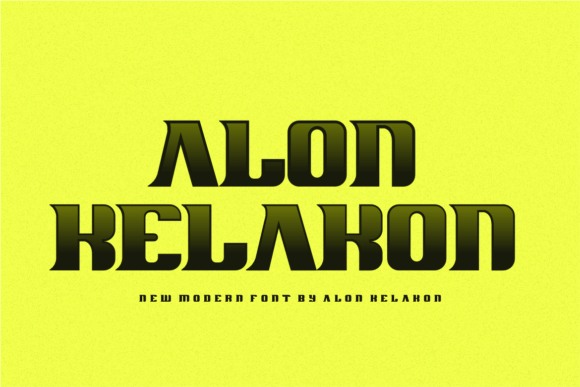 Black Generic Font - Preview 2