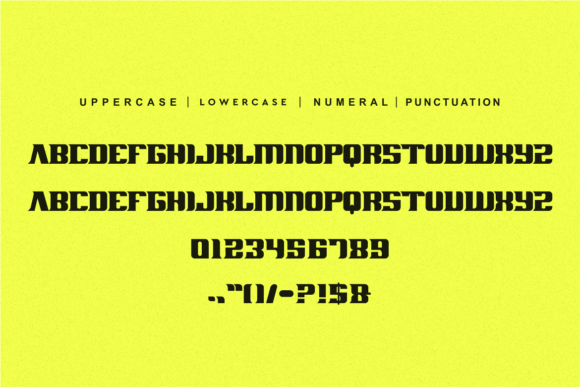 Black Generic Font - Preview 3