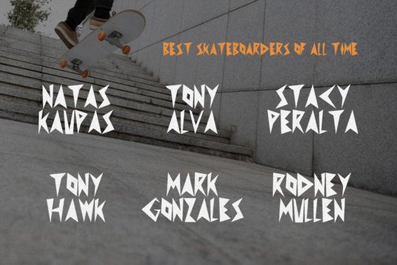 Boardslide Font - Preview 1