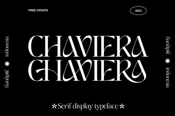 Chaviera Font - Preview 1