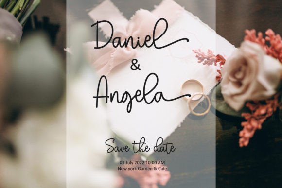Classic House Font PNG with transparent background - Preview 2