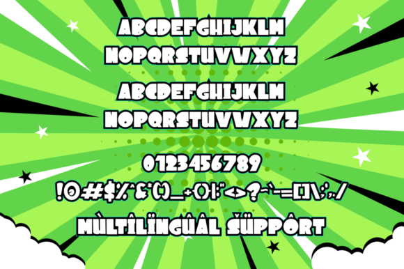 Comic Boom Font - Preview 4