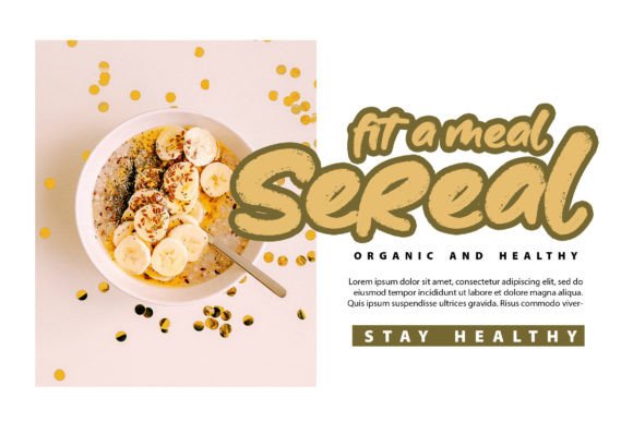 Crunchy Bites Font PNG with transparent background - Preview 2