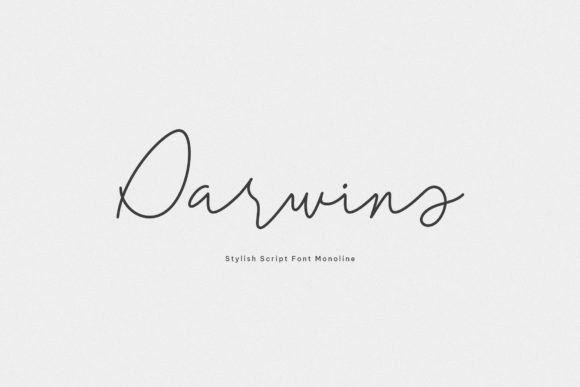 Darwins Font - Preview 1