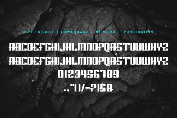 Dead Squad Font - Preview 3