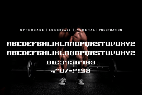 Gym Sports Font - Preview 3