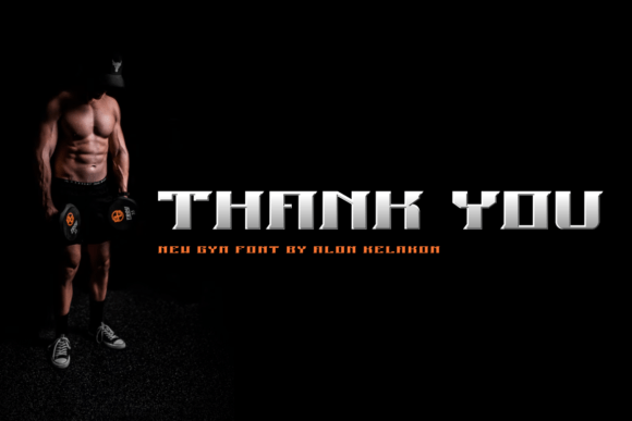 Gym Sports Font - Preview 4