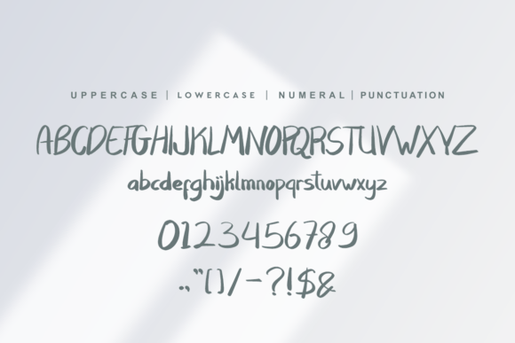 Mikamoris Font PNG with transparent background - Preview 3