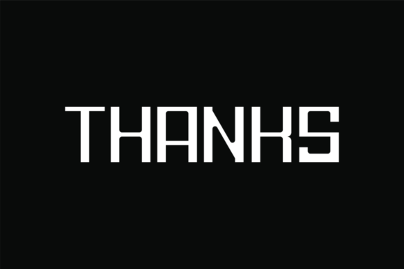 Night Control Font PNG with transparent background - Preview 3