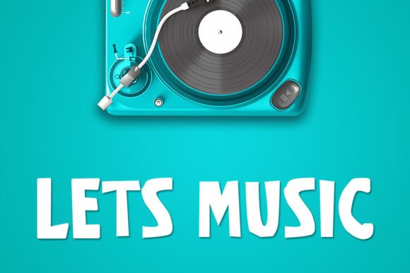 Radio Phone Font PNG with transparent background - Preview 1