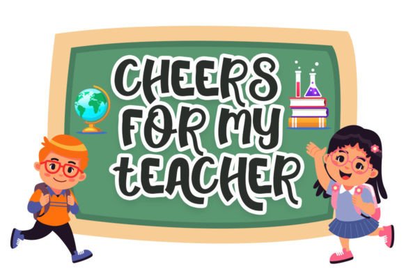 Back to School Font - Preview 5