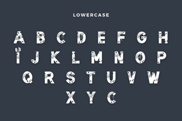 Blood Spatter Font PNG with transparent background - Preview 2