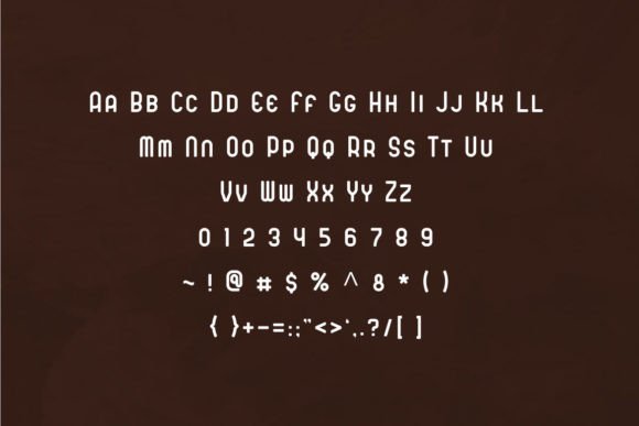 Bosman Rock Font - Preview 1