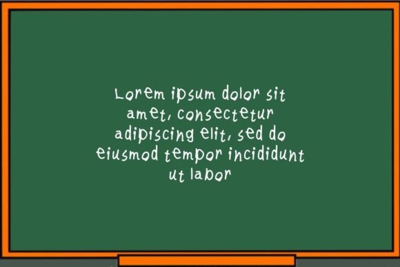Childhood Font - Preview 2